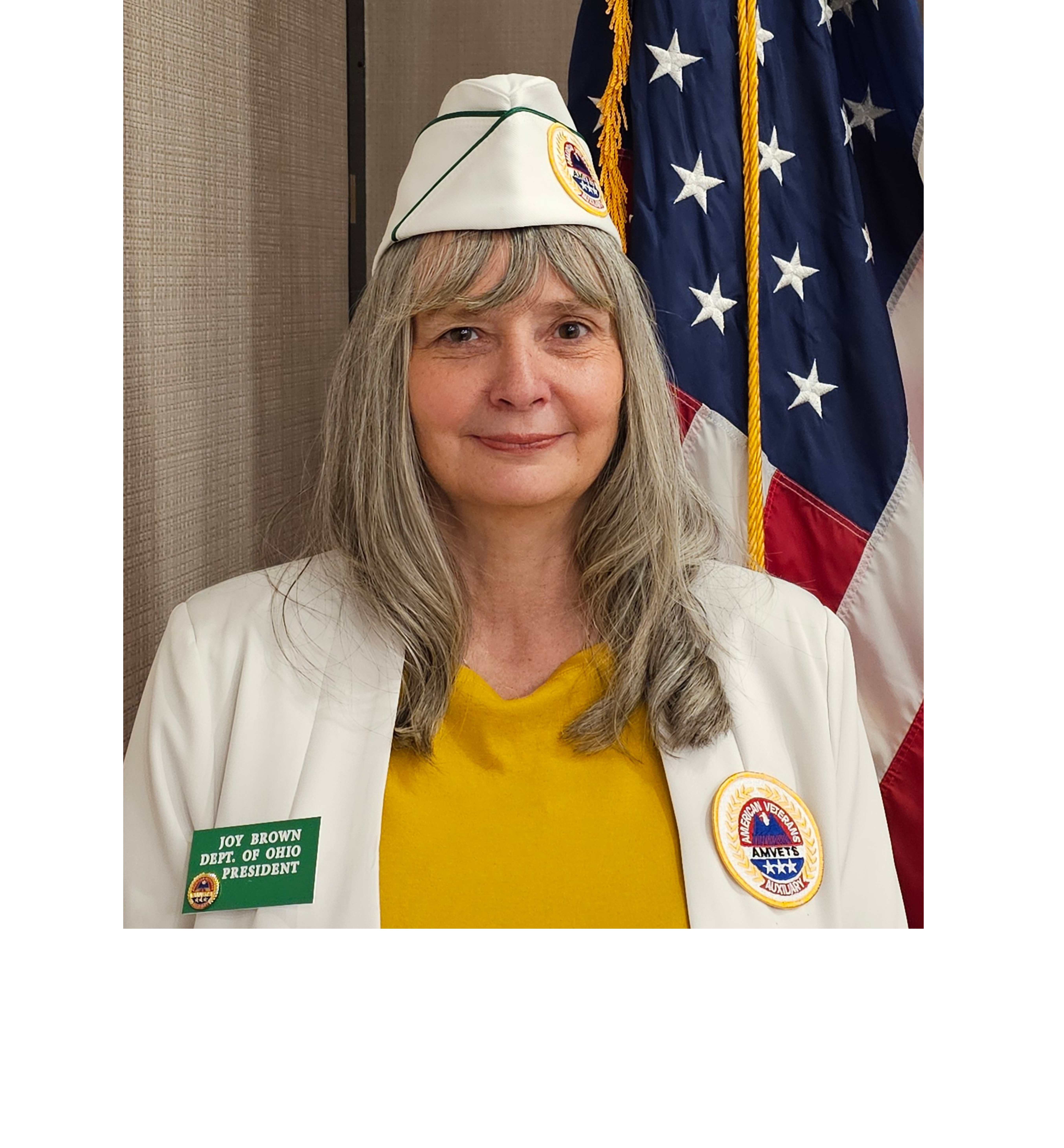 Joy Brown, 2025/2026 Department President